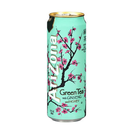 Arizona Green Tea with Ginseng and Honey, Case (24x680 ML)