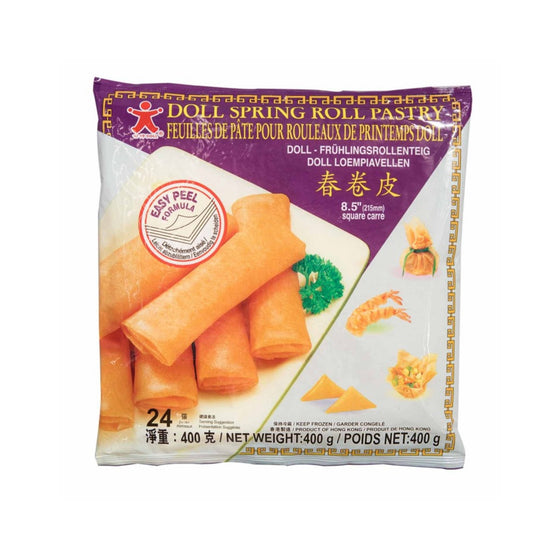 Doll's  8.5" Spring Roll Pastry, Case (30x400g)