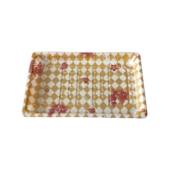 HQ-20 Gold Printed Sushi Tray Base, Case (800's)