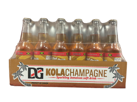 D&G Kola Champagne Soda, Case (24x355 ML)