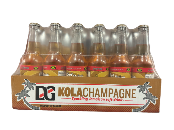 D&G Kola Champagne Soda, Case (24x355 ML)
