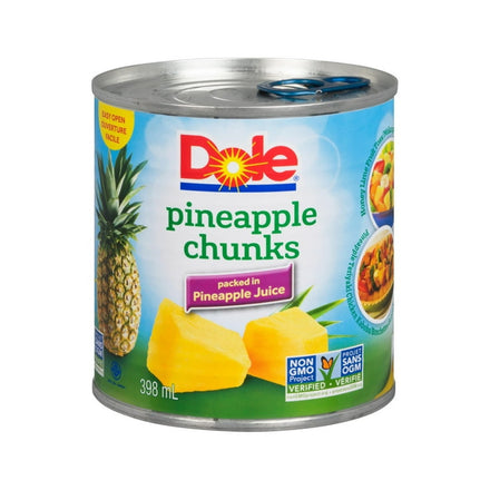 Dole Pineapple Chunk, Case (24x398 ML)