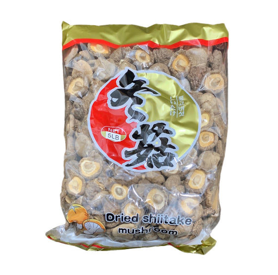 Dried Shiitake Mushroom, Case (6x5 LBs)