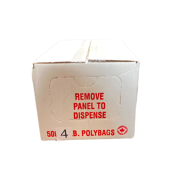 4 LB Poly Bags, Box (500's)