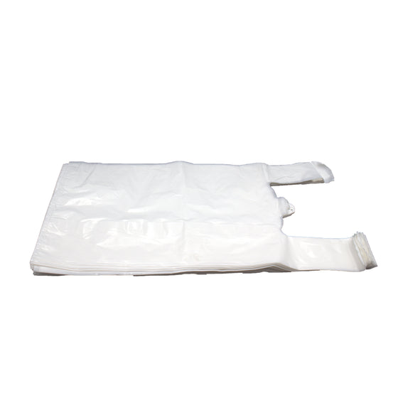 S-4 White T-shirt Bag, 17 LBs
