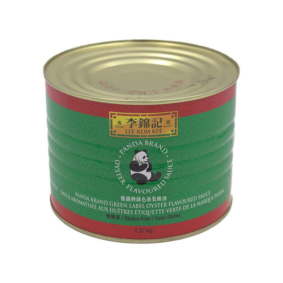 LKK Panda Brand Green Label Oyster Flavored Sauce, Case (6x5 LBs)