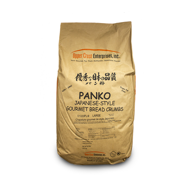Upper Crust Panko Bread Crumb, Bag (20 LBs)