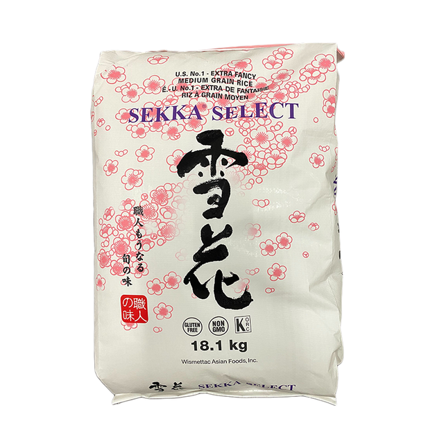 Sekka Medium Grain Rice, Bag (40 LBs)