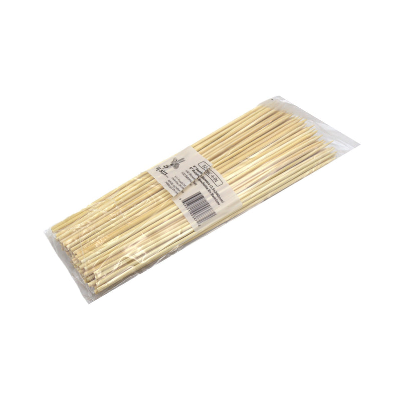 SLS SK-06, 6” Premium Bamboo Skewers (100x100PC)