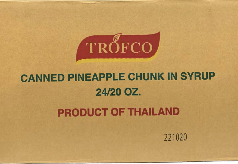 Trofco Pineapple Chunk (24x24oz)