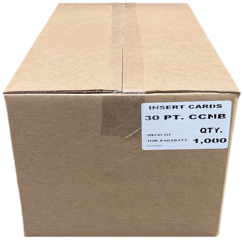 8"x5" Regular Cardboard Pad, Case (1000's)