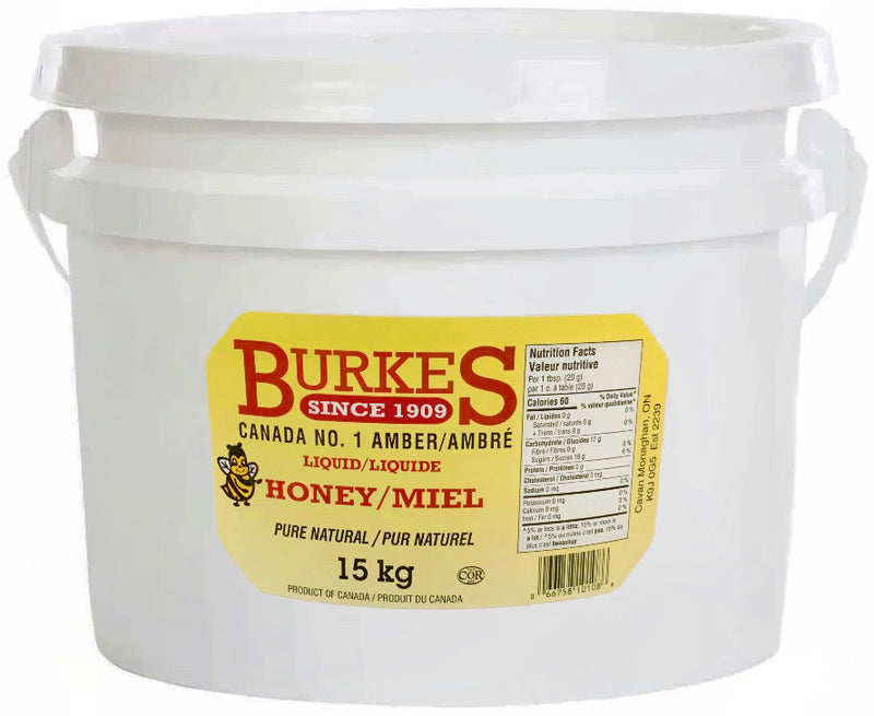 Burkes Honey, Pail (15 KG)
