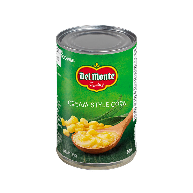Del Monte Cream Style Corn, Case (24x398 ML)