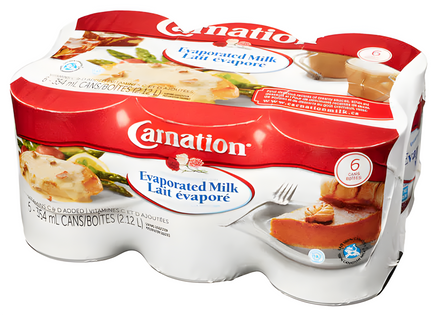 Carnation Evaporated Milk, Case (6x354 ML)