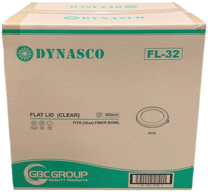 Dynasco FL-32 Flat Lid, Case (300's)