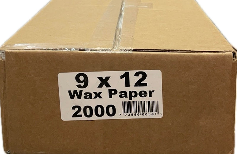 9x12 Wax Paper, Case (2000's)