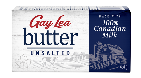 Gay Lea Unsalted Butter 454g, 1 Count