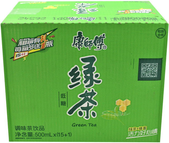 Master Kong Green Tea, Case (15x500 ML)
