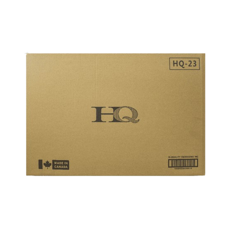 HQ-23 Clear Hinged Container, Case (400's)