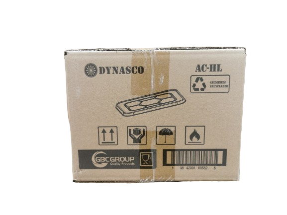 Dynasco AC-HL, Foil Lids for Half Size Steam Table, Case (100's)