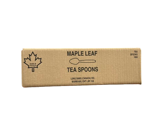 Maple Leaf Tea Spoon, Case (1000's)