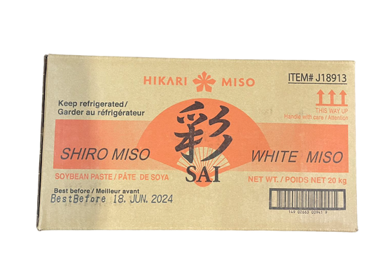 Hikari Sai White Miso, Case (20 KG)