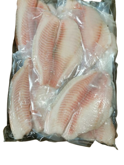 Fuyu Frozen Tilapia Fillets CH (11 oz Up), Case 10 kg