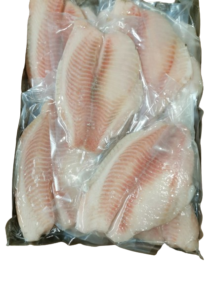 Fuyu Frozen Tilapia Fillets CH (11 oz Up), Case 10 kg