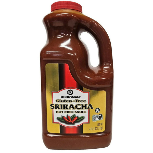 Sriracha Hot Chilli Sauce Gluten-Free, Kikkoman, case (6 x 4LB11oz)