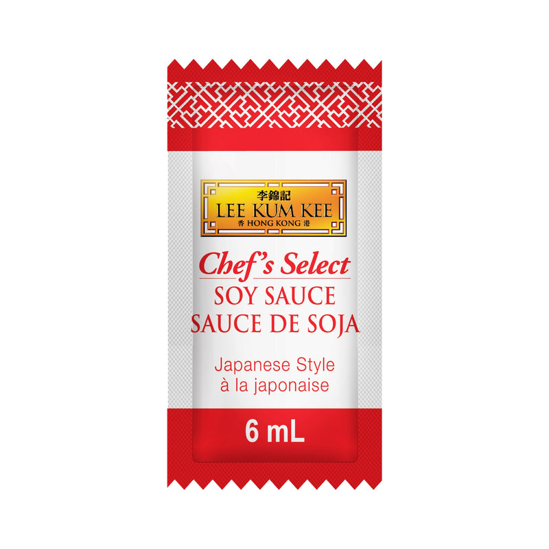 LKK Chef's Select Portion Soy Sauce, Case (500x6 ML)