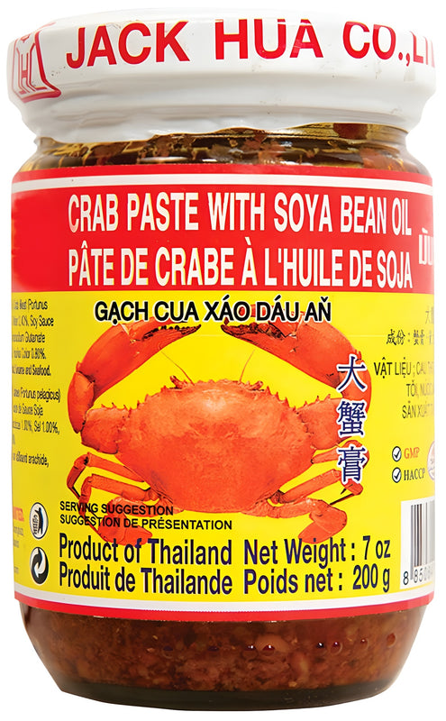 JHC Crab Paste with Soya Bean Oil, Bottle (200g)