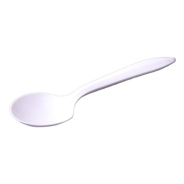 Maple Leaf White Soup Spoon, 1000 Counts