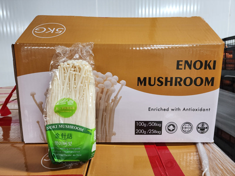 Enoki Mushroom China, Bag (200g)