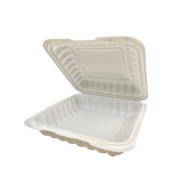 Ecomates RP-901 Large Hinged Lid Containers, Case (150 Counts)