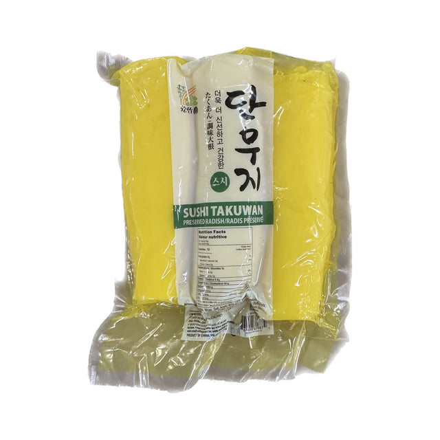 Sushi Takuwan Preserved Radish, Bag (1 KG)