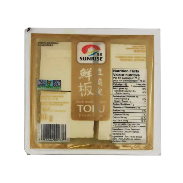 Sunrise Medium Frim Tofu, Case (12 x 700 G)