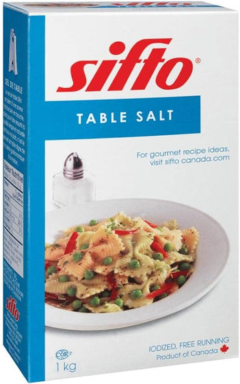 Sifto Table Salt, Box (1 KG)