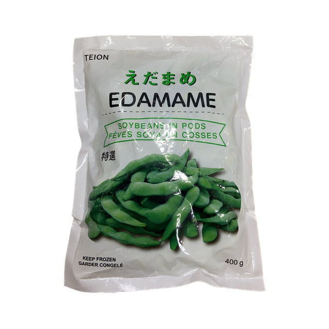 Teion Edamame (Soybeans In Pods), Case (20x400g)