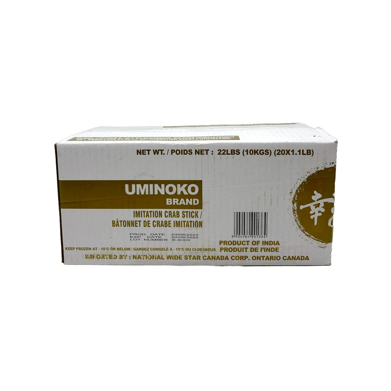 Uminoko Imitation Crab Sticks Gold, Case (20x500g)