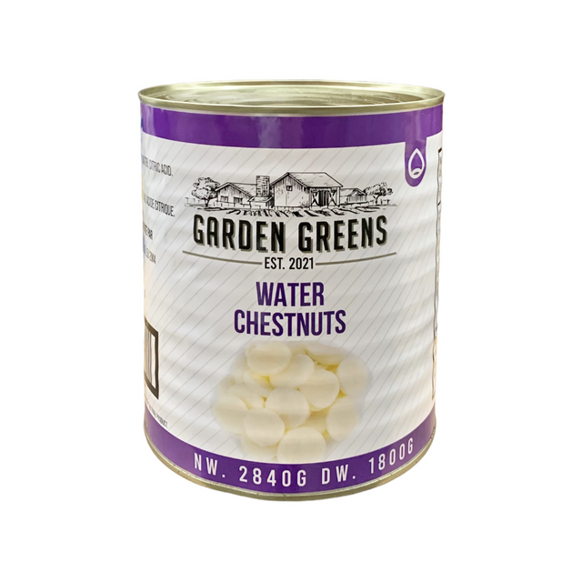 G&G Water Chestnuts Sliced, Case (6x109 oz)