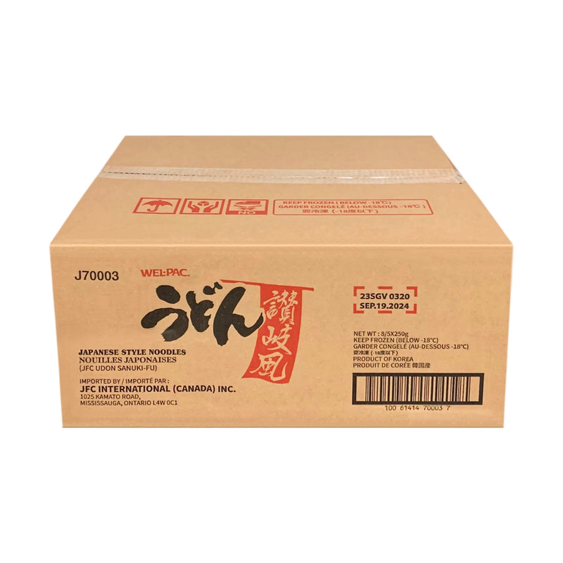 WEL-PAC Sanuki Udon, Case (8x1.25 KG)