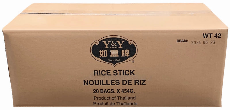 Y&Y Brand Rice Stick, 5 MM, Case (20x454g)