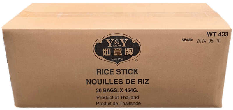 Y&Y Brand Rice Stick, 1 MM, Case (20x454g)