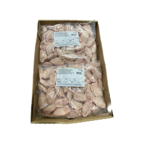 Frozen Qualiko Halal IQF Chicken Wing Mid Joint, Case (N.W. 10KG)