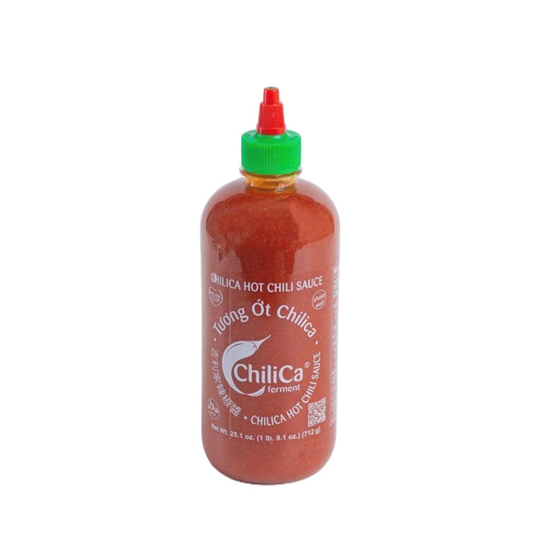 Chilica Sriracha Hot Chili Sauce, Case (12x712g)