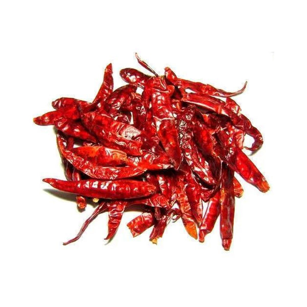 Dried Red Chilli Whole, Bag (5 LB)