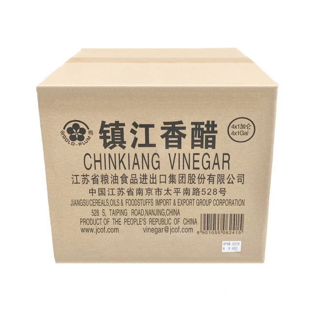 Gold Plum Chinkiang Vinegar, 4 x 1Gal