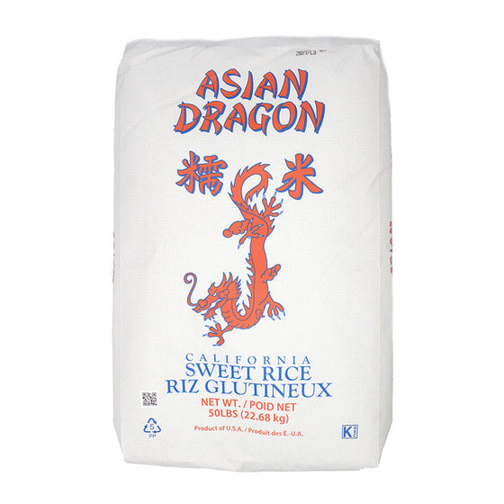 Asian Dragon Sweet Rice, 50 LBs