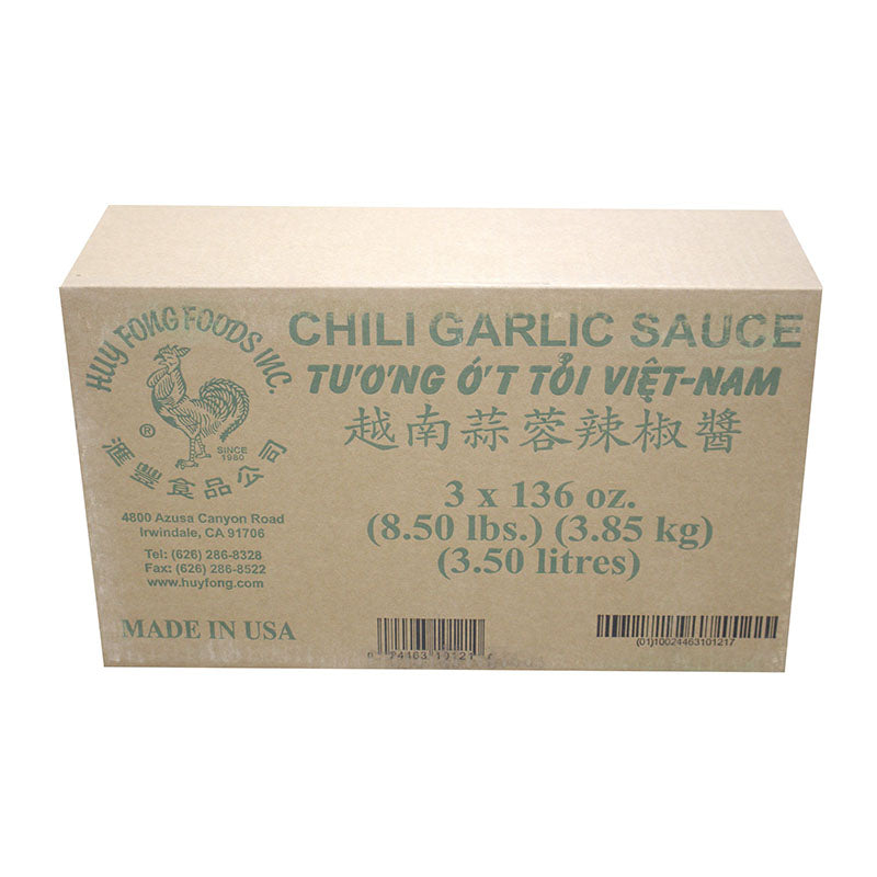 Huy Fong Chili Garlic Sauce, 3 CT