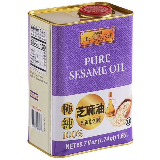 LKK Pure Sesame Oil, Can (1.65 L)